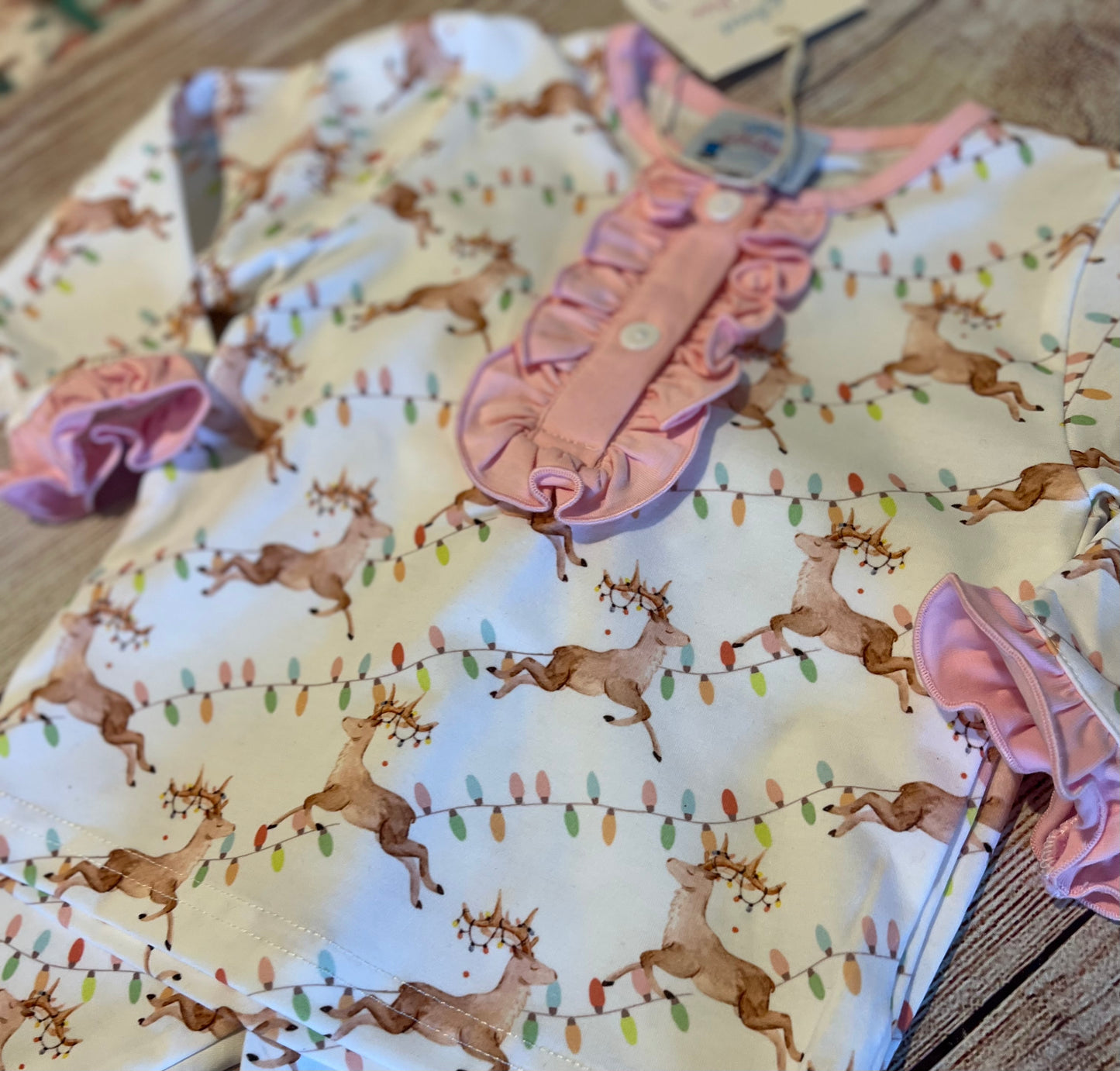 PINK REINDEER PJs