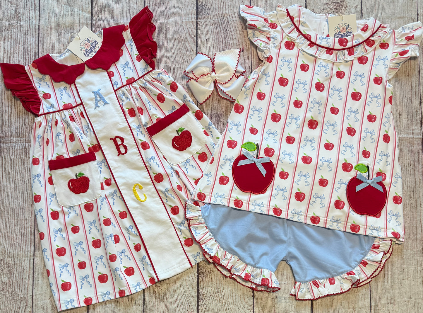 APPLE POCKET KNIT SHORT SET EXTRAS (po217 extras)