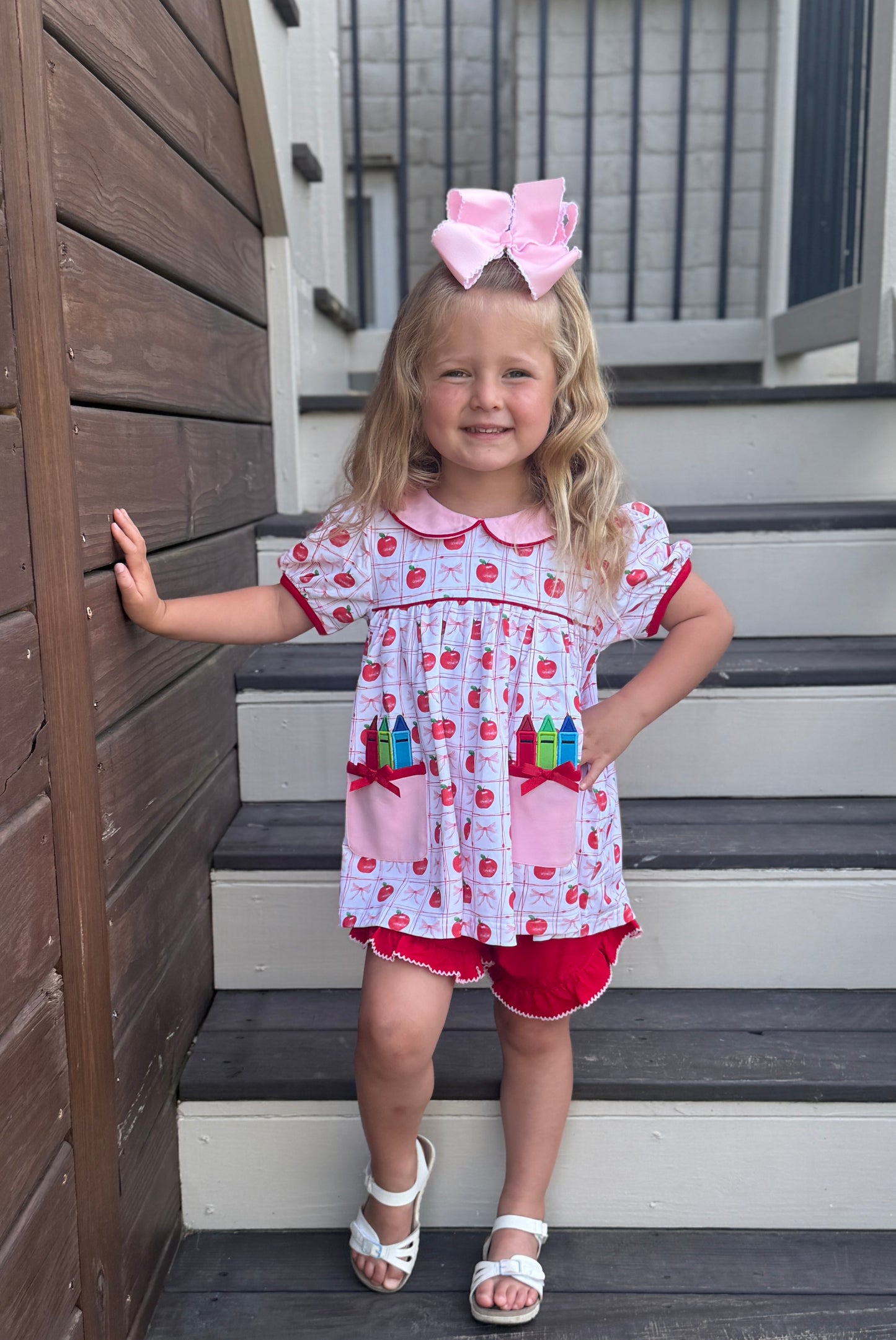 CRAYON POCKET KNIT SHORT SET EXTRAS (po217 extras)