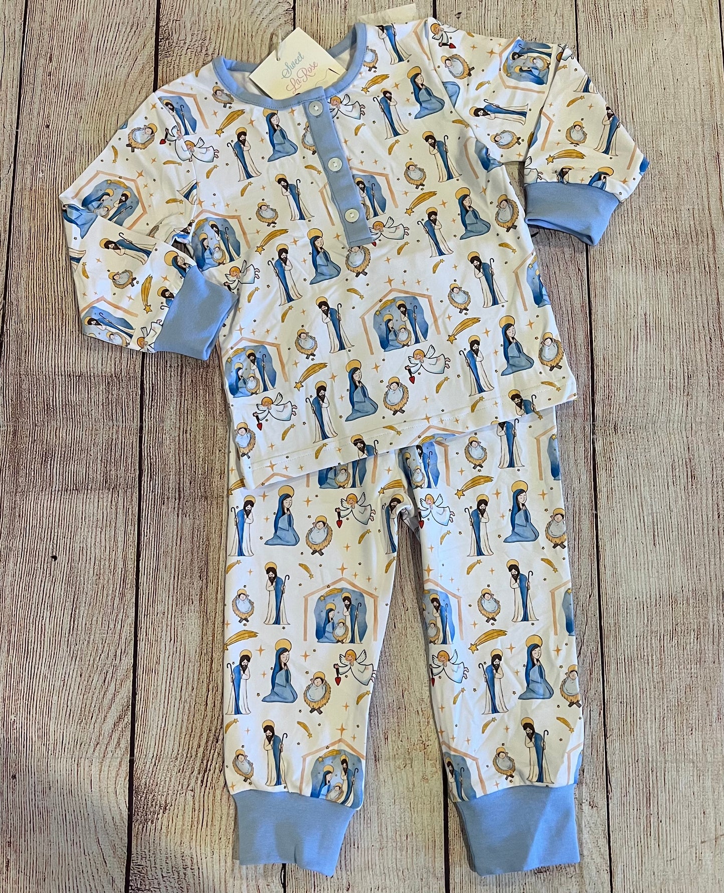 NATIVITY UNISEX PAJAMAS