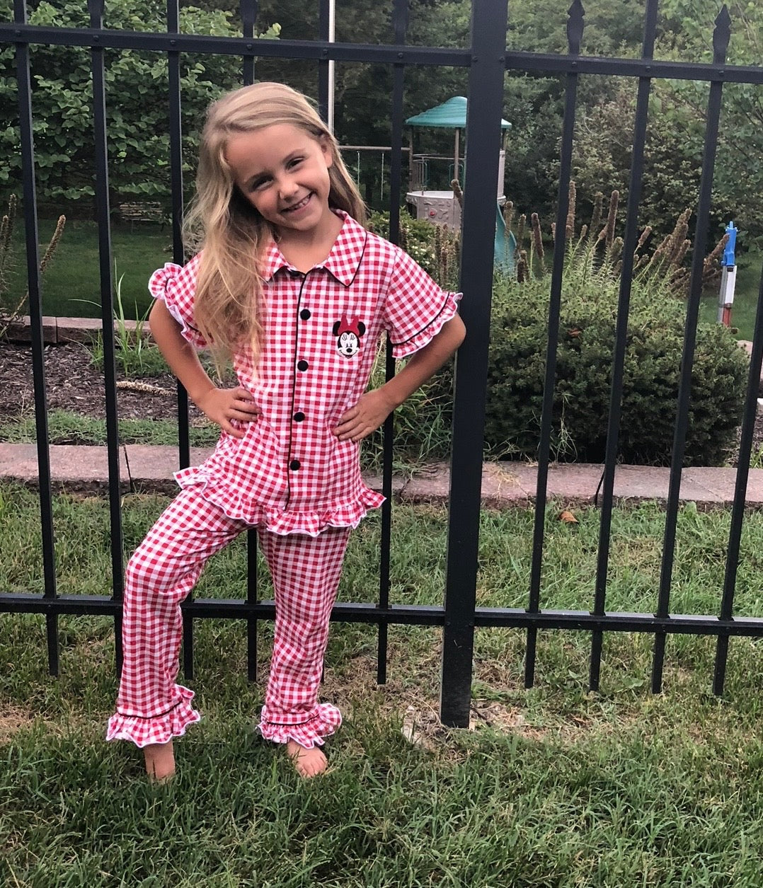 MINNIE MOUSE PAJAMAS (po227)