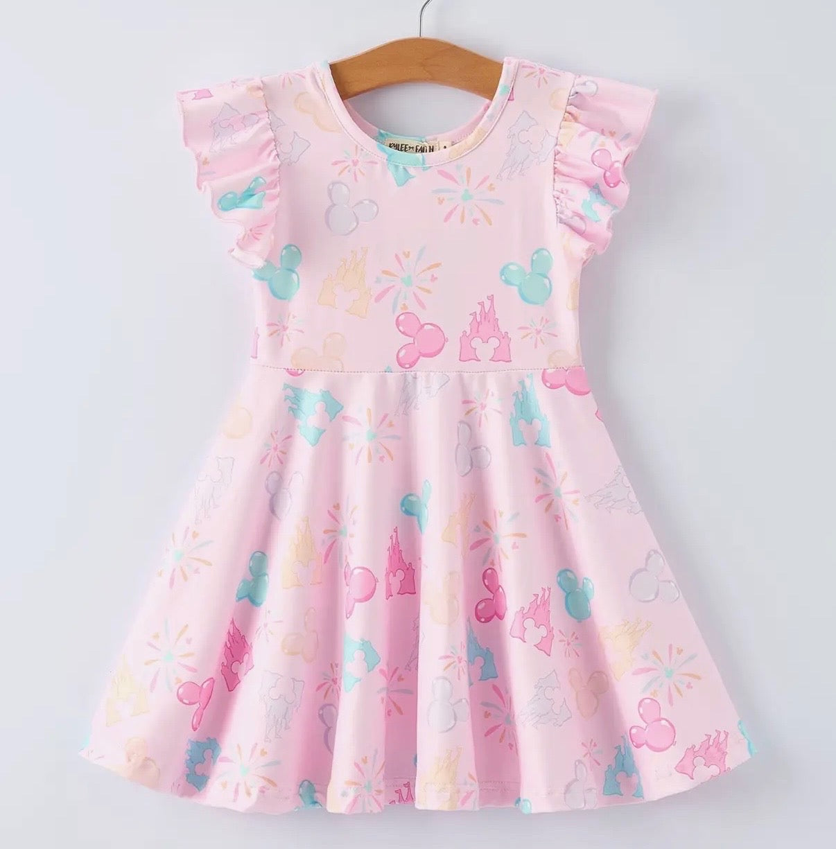 PINK & BLUE MAGICAL KNIT TWIRLY DRESS // ETA LATE MARCH TO EARLY APRIL (magical)