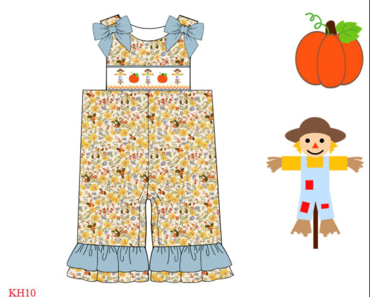SCARECROW SMOCK OVERALLS