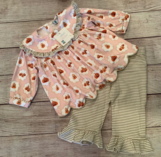 PINK PUMPKIN PANT SET