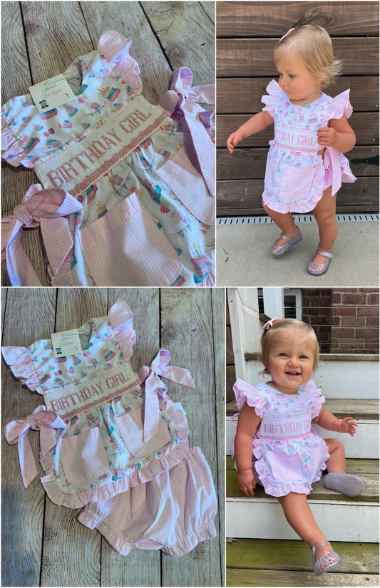 BIRTHDAY GIRL APRON SET