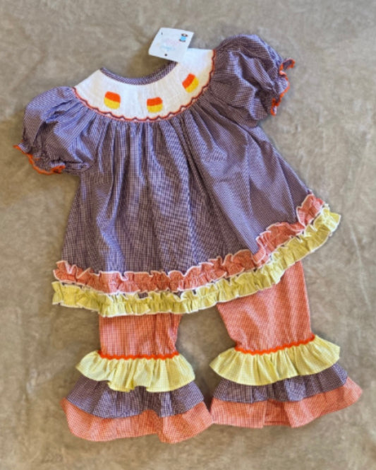 CANDY CORN PANT SET