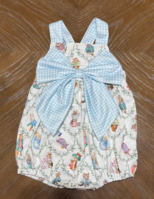 BLUE BUNNY BOW BUBBLE