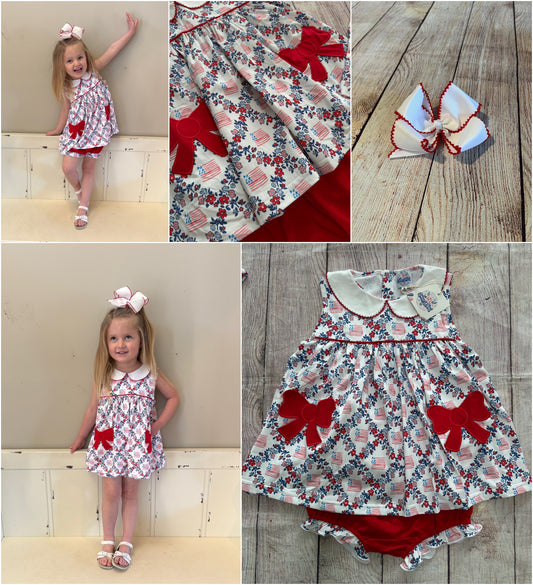 PATRIOTIC FLAG BLOOMER SET EXTRAS (po213 extras)