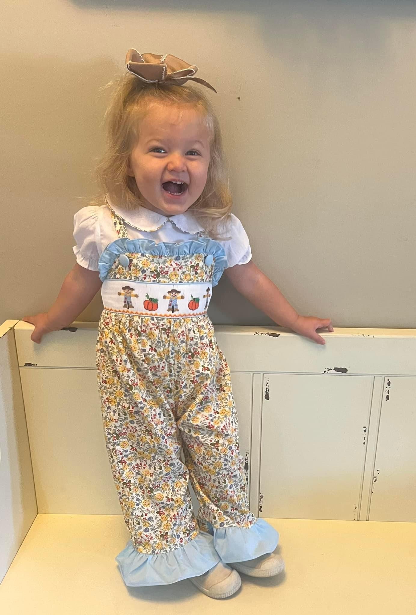 SCARECROW OVERALL SET w/ BLOUSE (po183A extras)