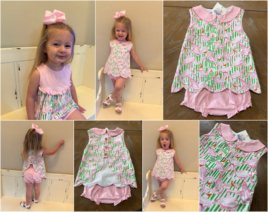 FLAMINGO BLOOMER SET // ETA MID APRIL // (po196a extras)