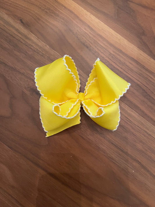 YELLOW HAIRBOW w/ YELLOW MOONSTITCH // ETA MID TO LATE MARCH // (po196E)