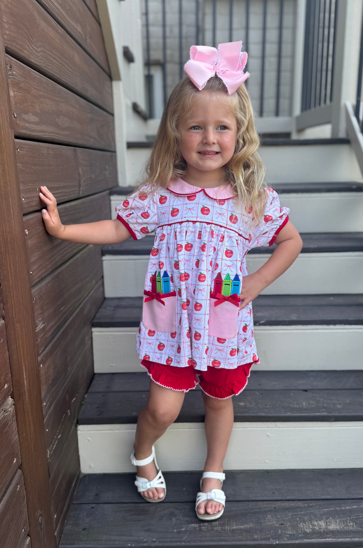 CRAYON POCKET KNIT SHORT SET EXTRAS (po217 extras)
