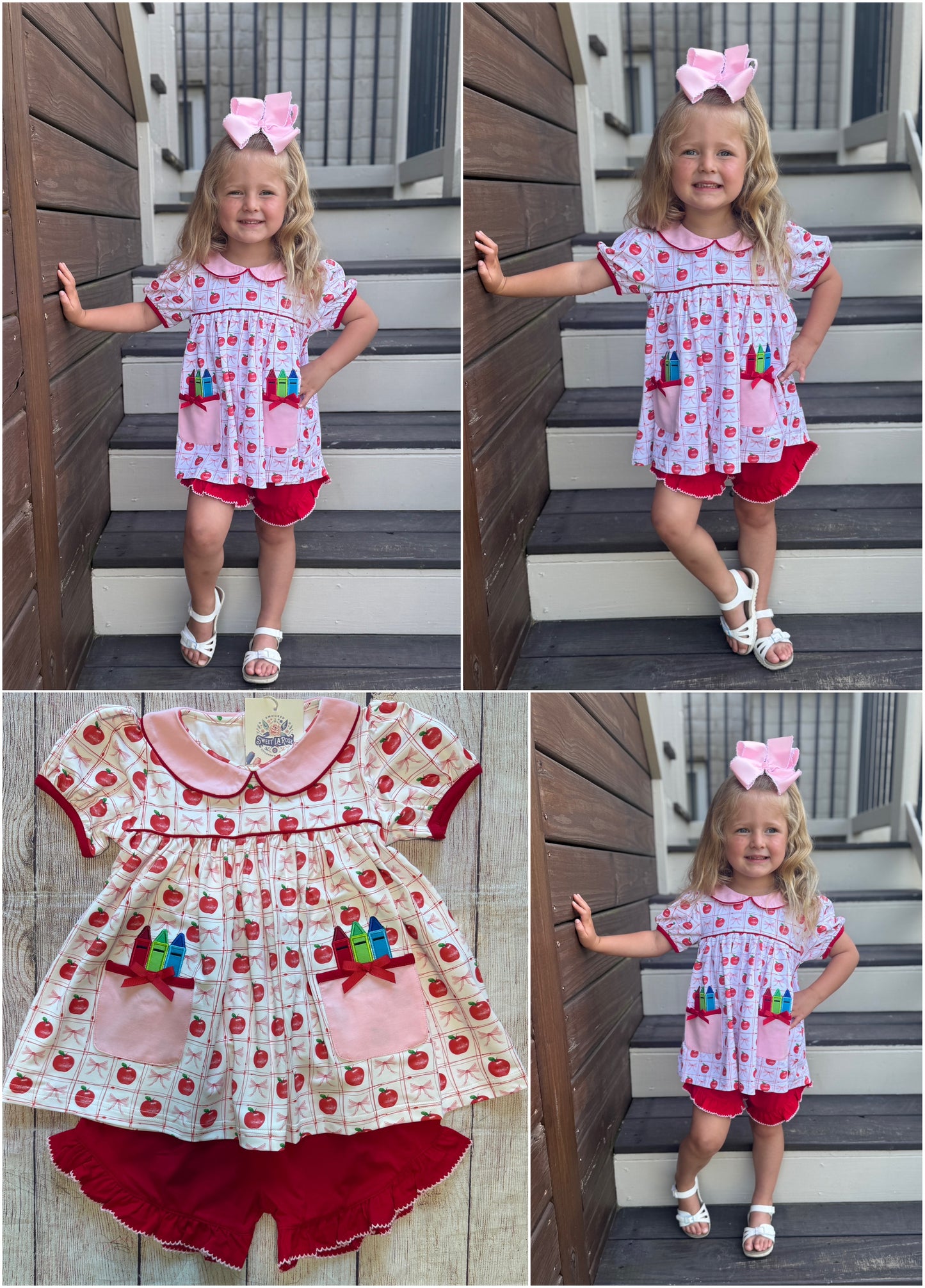 CRAYON POCKET KNIT SHORT SET EXTRAS (po217 extras)