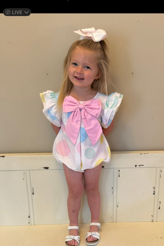 POKA DOT BIRTHDAY BUBBLE EXTRAS (spring #2 extras)