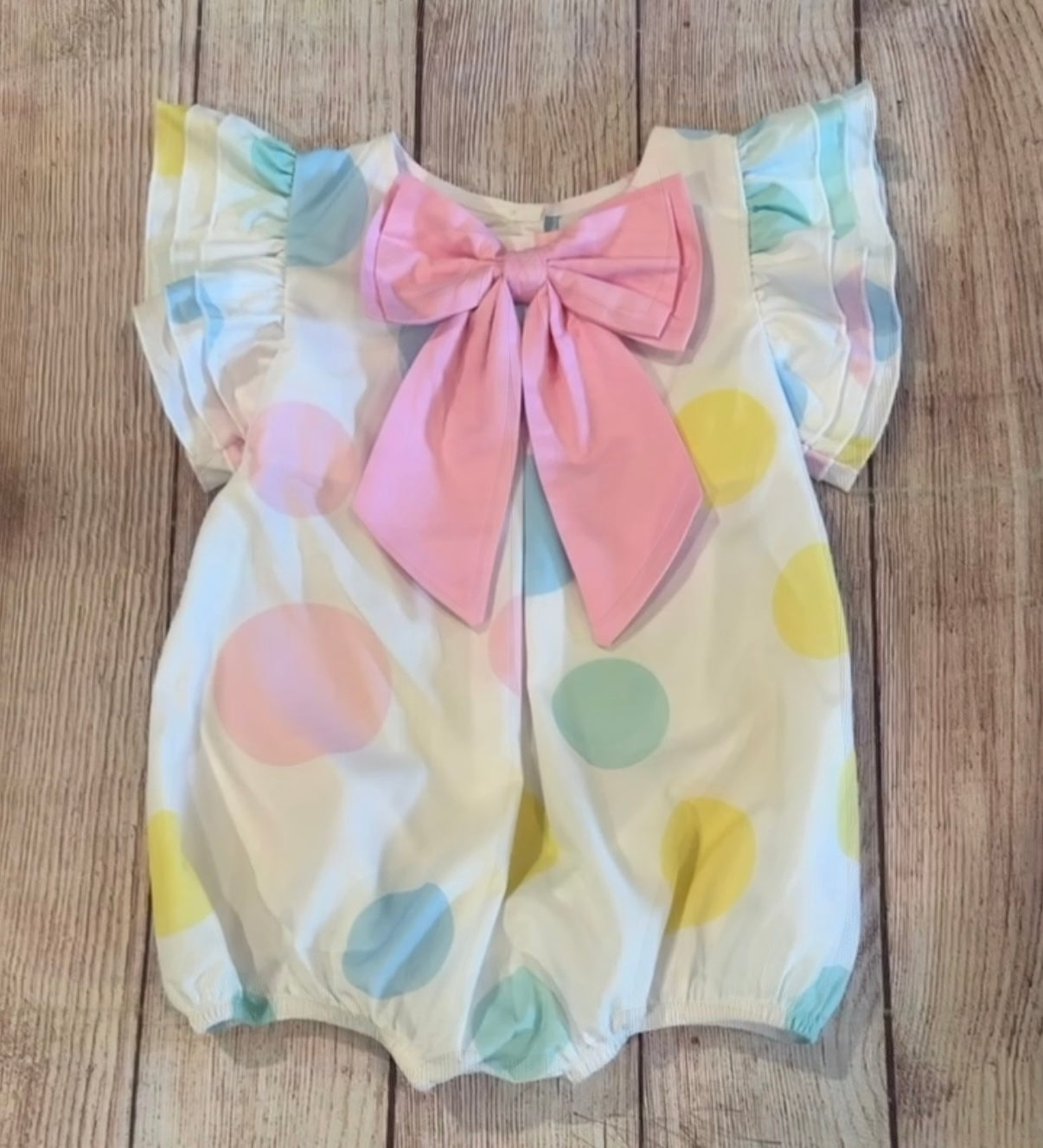 POKA DOT BIRTHDAY BUBBLE EXTRAS (spring #2 extras)