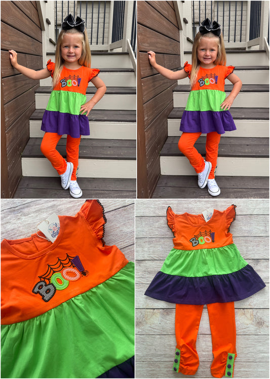 HALLOWEEN BOO KNIT PANT SET // ETA LATE JUNE TO EARLY JULY FROM VENDOR (po219)