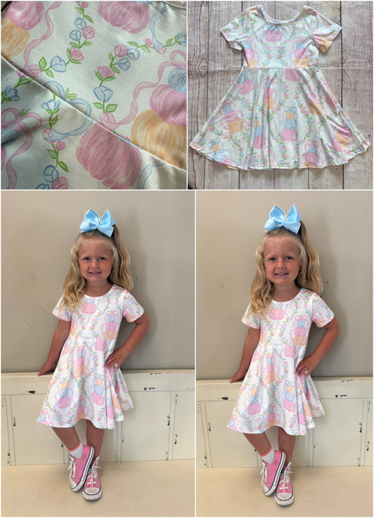 PUMPKIN BOW KNIT DRESS // ETA LATE JUNE (RF)