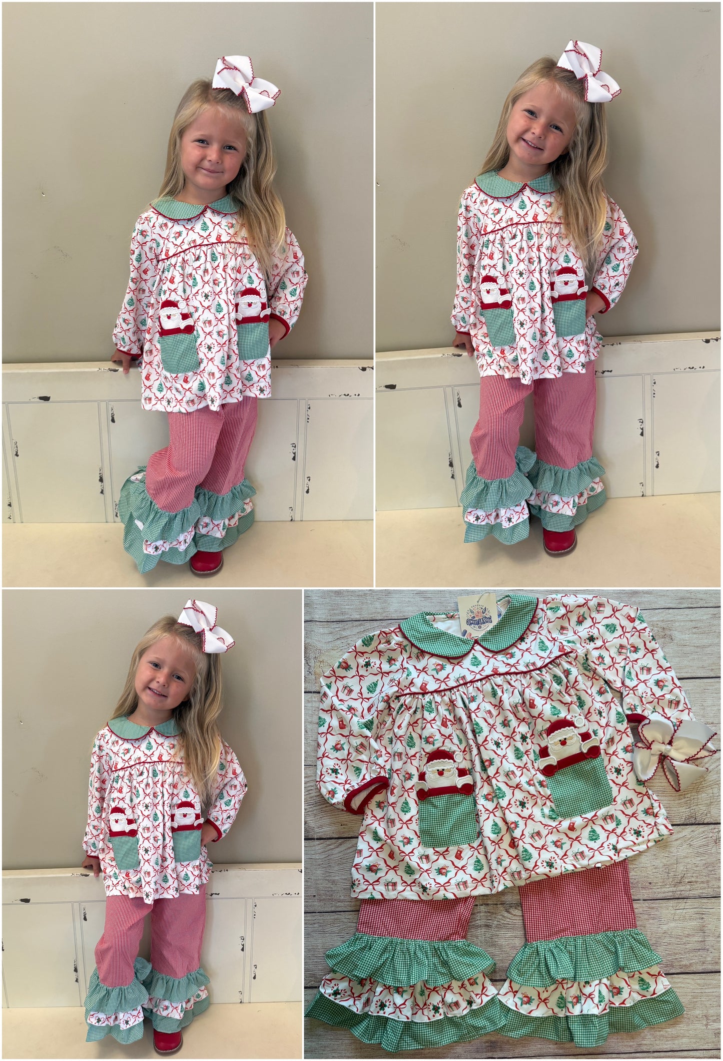 SANTA POCKET KNIT PANT SET // ETA EARLY TO MID OCTOBER (po225a)