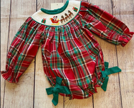 SANTA SLEIGH BOW BUBBLE