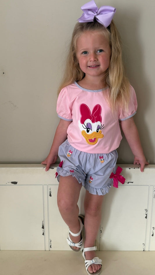 PINK // LAVENDER DUCK SHORT SET (227 extras)