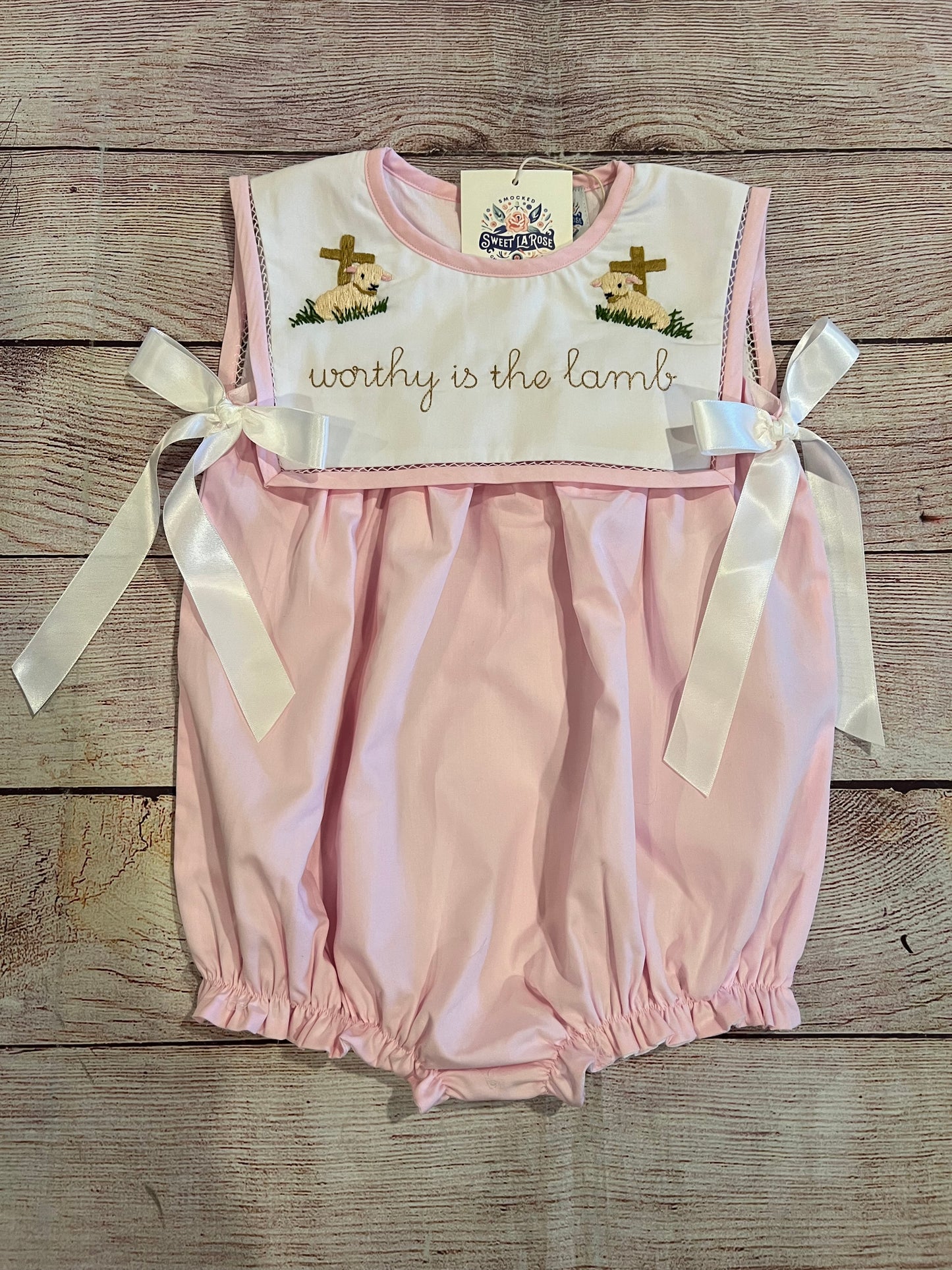 WORTHY IS THE LAMB BUBBLE (fully lined) (211a)