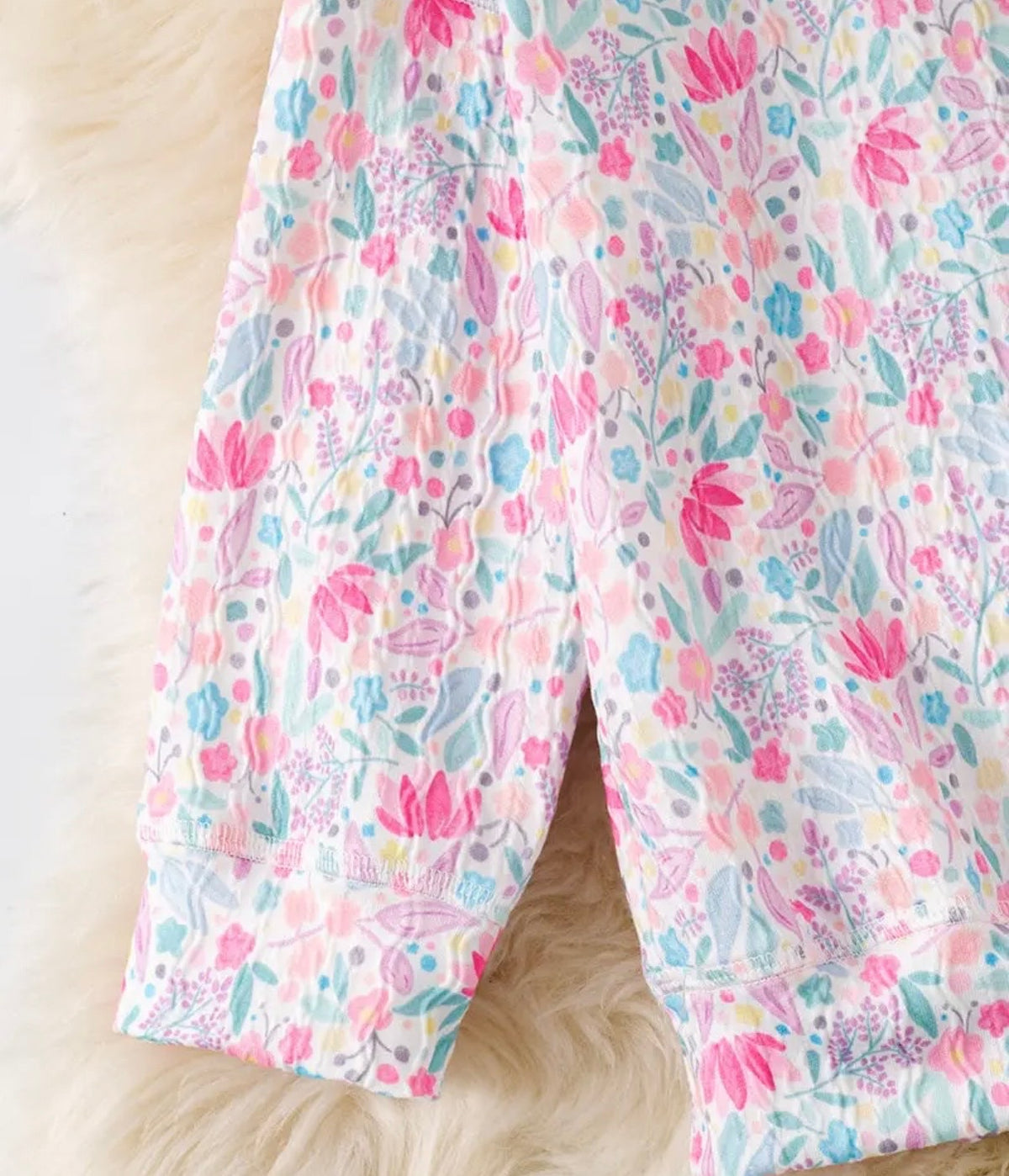 FLORAL KNIT PANT SET (holiday)