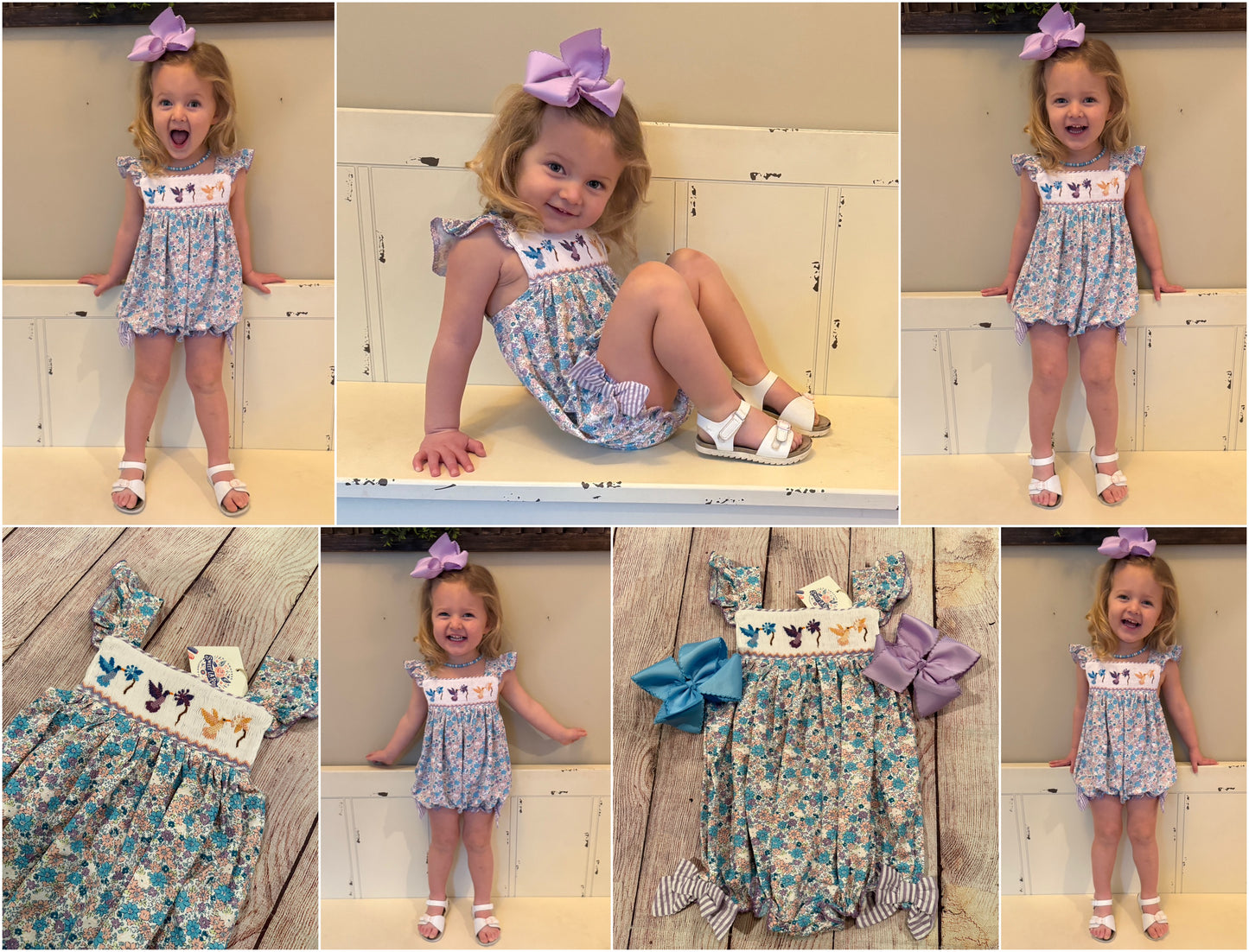 LAVENDER FLORAL HUMMINGBIRD KNIT BUBBLE (ETA LATE JAN / EARLY FEB) (po193 extras)