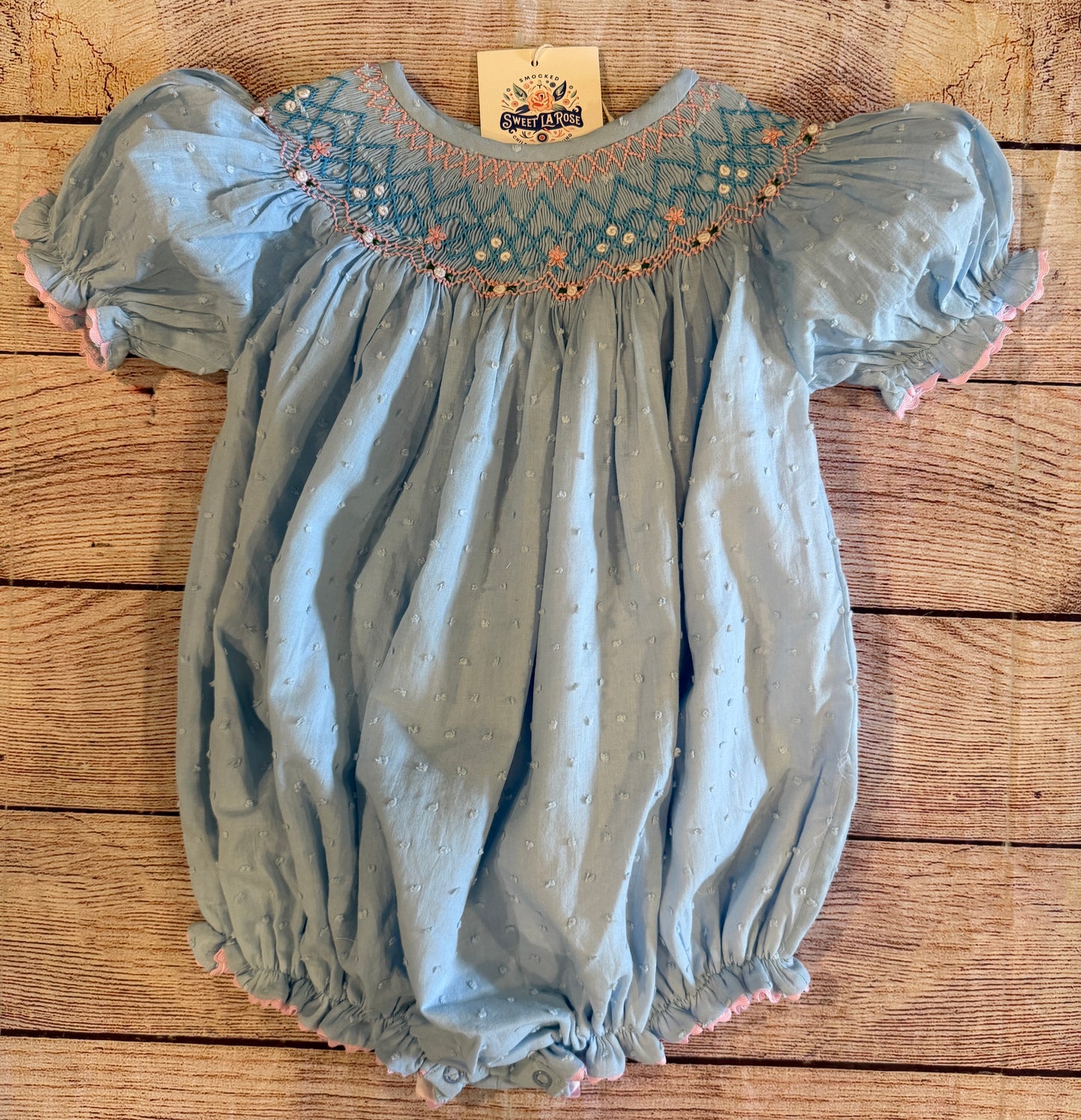 BLUE DOTTED SWISS BUBBLE (ETA LATE JAN / EARLY FEB) (po193 extras)