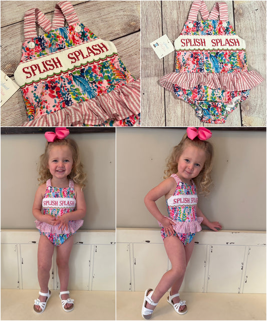 SPLISH SPLASH SWIMSUIT // ETA FROM VENDOR MID TO LATE MAY (po218)