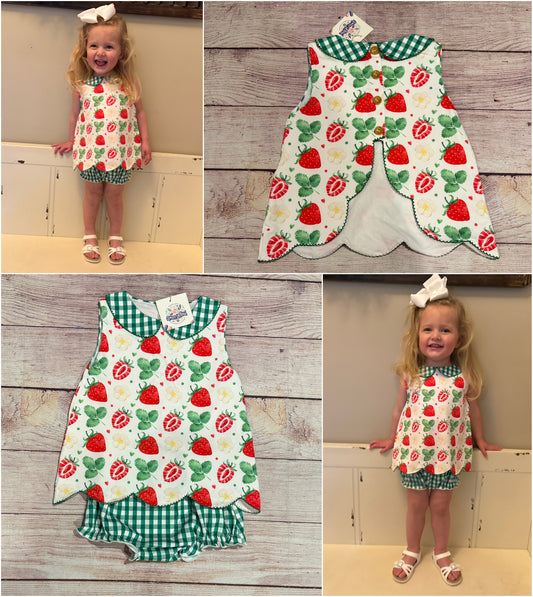 KNIT STRAWBERRY BLOOMER SET (ETA MID / LATE FEBRUARY) (po195 extras)
