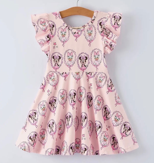 MAGICAL FRIENDS KNIT TWIRLY DRESS // ETA LATE MARCH TO EARLY APRIL (magical)