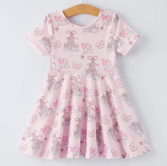 MAGICAL CASTLE KNIT TWIRLY DRESS // ETA LATE MARCH TO EARLY APRIL (magical)