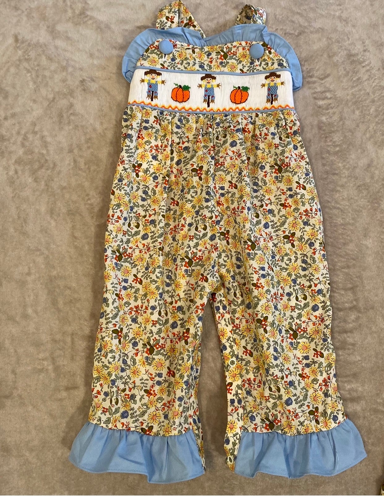 SCARECROW SMOCK OVERALLS