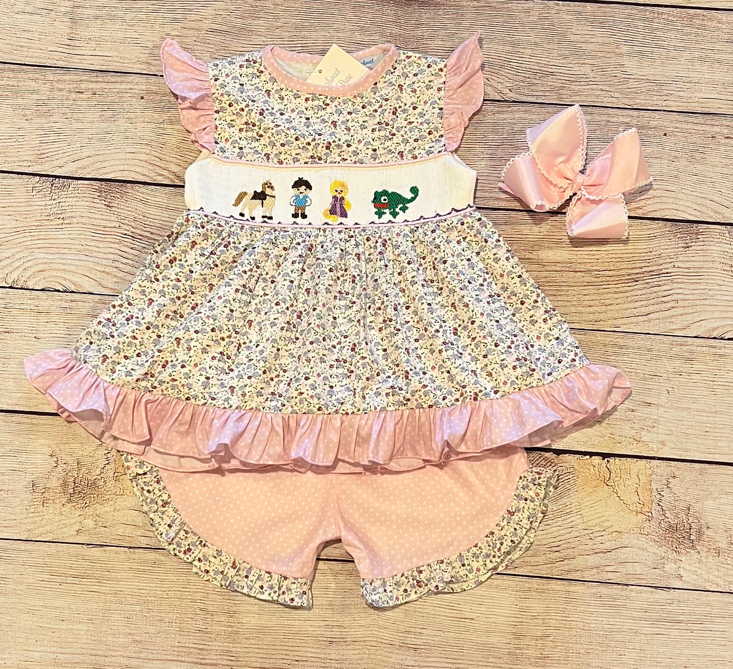 RAPUNZEL SHORT SET