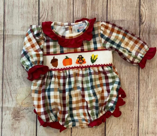 THANKSGIVING PLAID BUBBLE